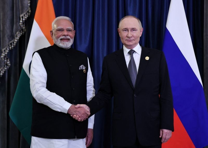PM Modi & Vladimir Putin