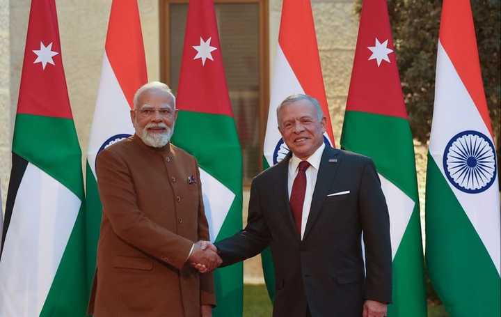 PM Modi & Jordan