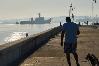 Mexico Cuba Aid Ships docking in Havana with humanitarian supplies