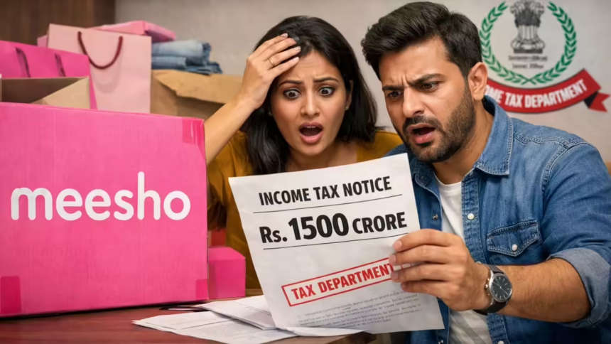 Meesho Income Tax Notice issued by tax department