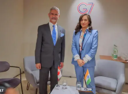 India Canada relations meeting between ministers at G7