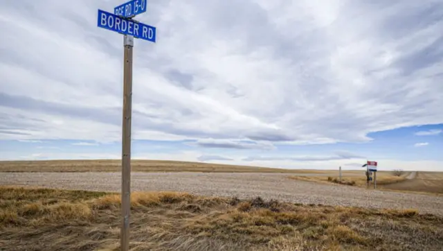 US Canada border closure historic road blocked