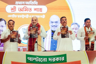 Bengal politics Amit Shah addressing press conference