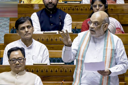 Naxalism debate Amit Shah addressing Lok Sabha