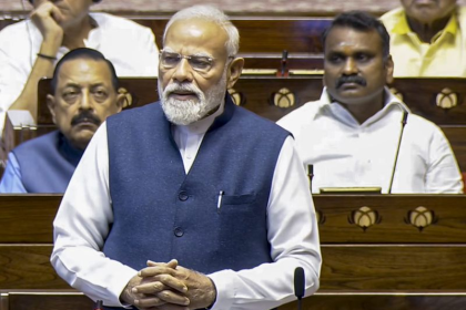 PM Modi addressing Rajya Sabha farewell ceremony for retiring MPs