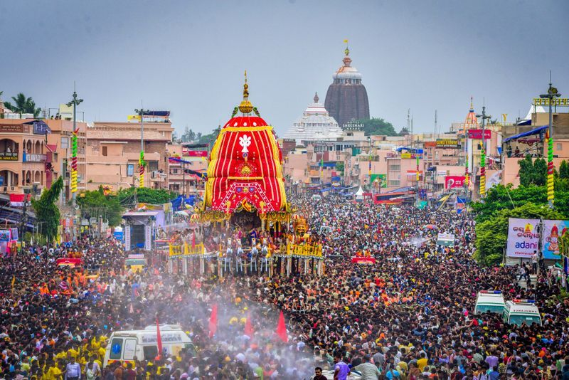Jagannath Temple Crowd Panic during Dola Purnima festival in Puri