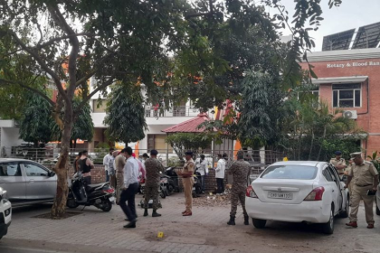 Chandigarh blast BJP claim targeting Ashwani Sharma