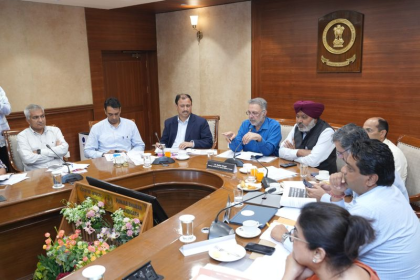 Health officials inspecting monsoon disease prevention measures in Punjab