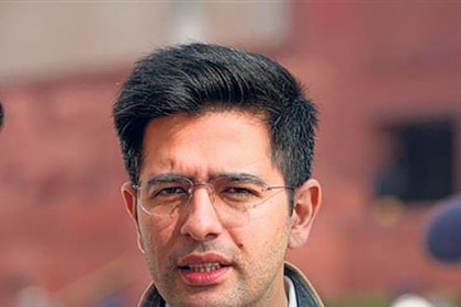 Raghav Chadha speaking on Punjab issues in Parliament