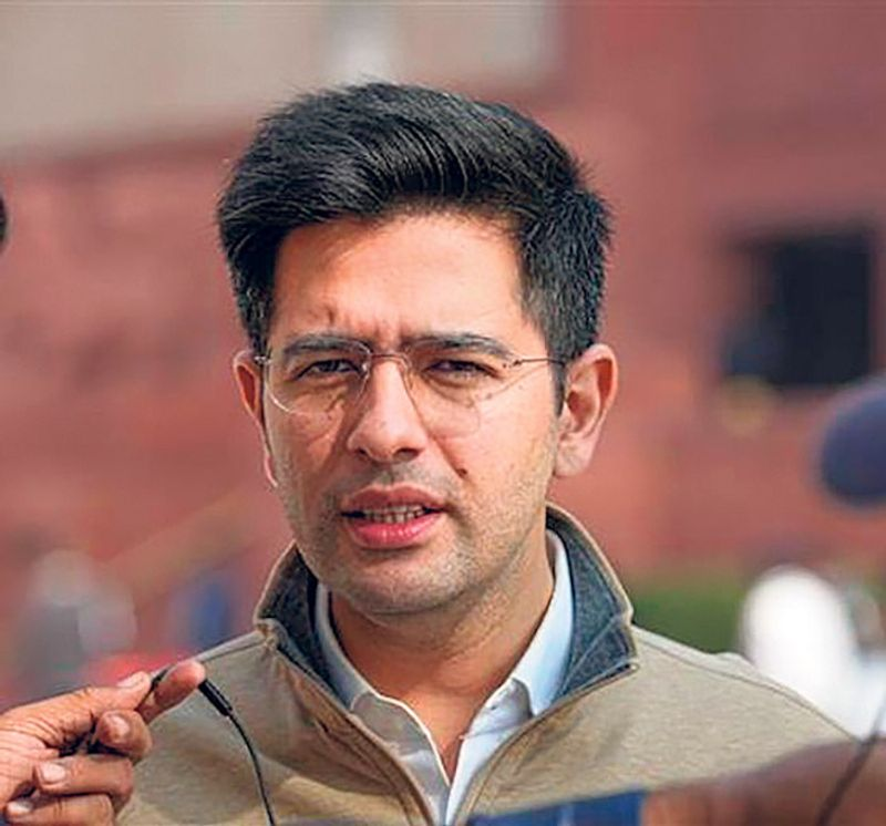 Raghav Chadha speaking on Punjab issues in Parliament