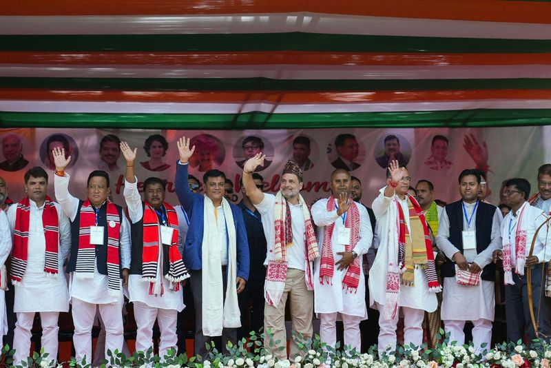 Rahul Gandhi Congress statement during Assam rally