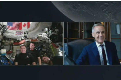 Carney Artemis team interaction with astronaut Jeremy Hansen