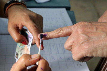 India assembly elections 2026 voting at polling stations