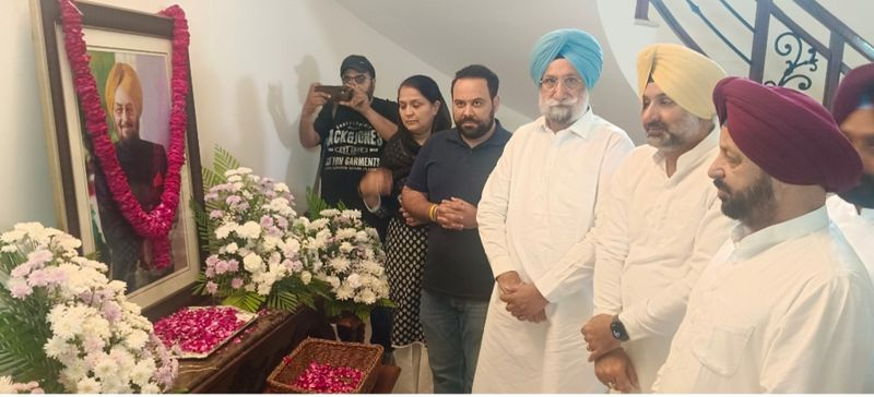 Lal Singh demise condolences by Congress leaders in Patiala