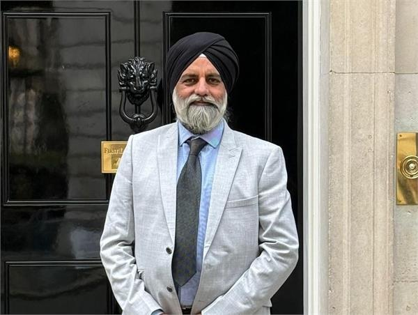 Jagjit Singh Haffernmoula honored at UK PM residence in London visit