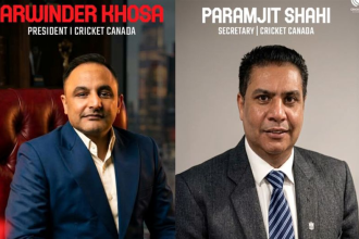 Cricket Canada president Khosa after election victory