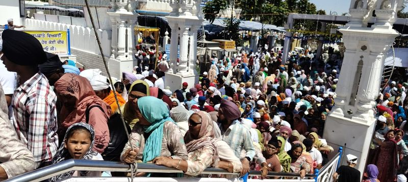 Vaisakhi Damdama Sahib start ceremony