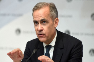 Mark Carney celebrating Canada election victory after securing majority for Liberal Party