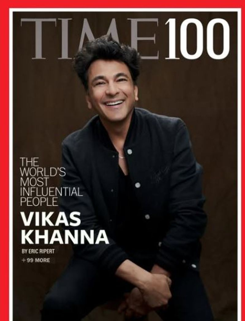 Vikas Khanna TIME100 recognition global achievement