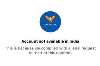 Dal Khalsa Instagram suspension protest over speech rights