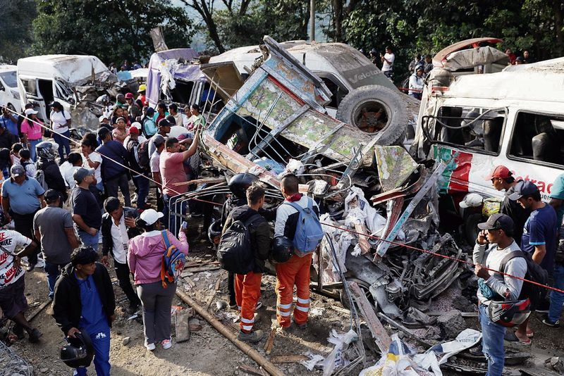Colombia bus blast terrorism aftermath scene
