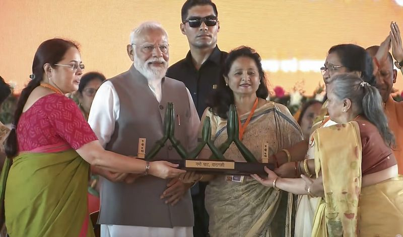 Women reservation bill Modi addressing rally on implementation