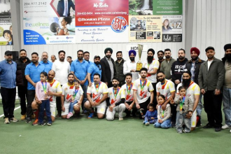 Akal Warriors Calgary victory celebration Toba Gold Cup 2026