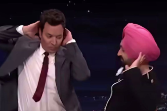 Diljit Tonight Show return teaching Bhangra to Jimmy Fallon