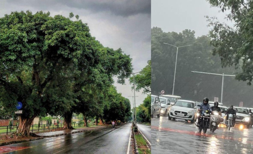 Punjab Weather Rain Alert with thunderstorms lightning and strong winds across Punjab regions