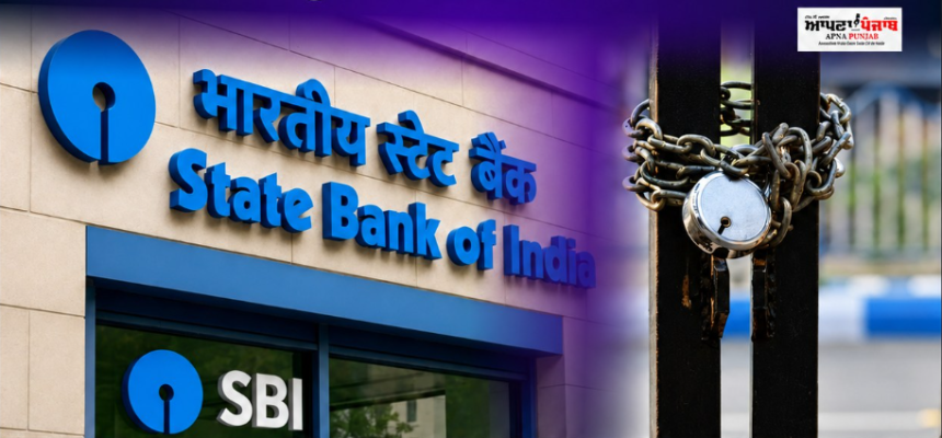 SBI bank branches closed for 6 days due to strike and holidays