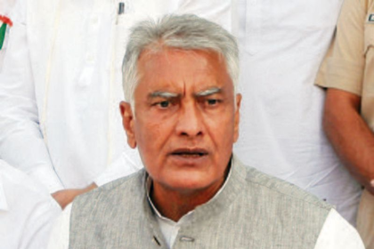 Sunil Jakhar speaking at BJP office on Punjab 2027 polls