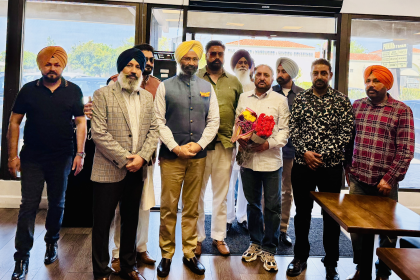 Dhindsa Fresno reform event addressing Punjabi community