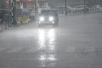 Ludhiana power cut news showing storm damage and electricity outage in city areas