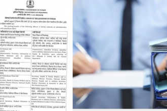 Punjab IAS Transfers Today with four IAS officers transferred by Punjab Government during election code of conduct