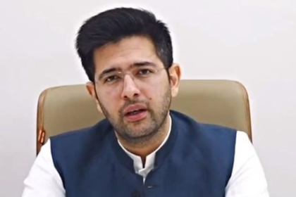 Raghav Chadha Mohali vote news civic elections Punjab