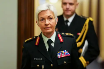 Canada NATO Military Nomination announcement featuring General Jennie Carignan