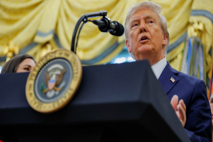 Donald Trump at G7 Summit amid tensions with European leaders over Iran AI trade and NATO issues