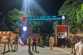 Jalandhar Scooter Blast News near BSF Headquarters explosion site investigation