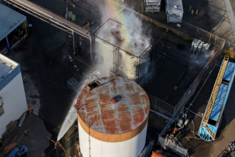 California chemical accident, toxic gas leak, US breaking news, evacuation alert, aerospace plant incident, methyl methacrylate, emergency California