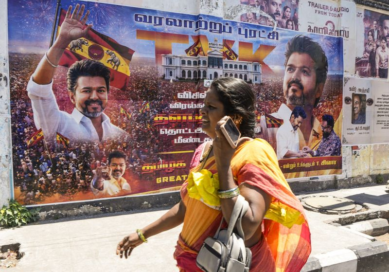 TVK chief Vijay meeting Governor to stake claim for government formation in Tamil Nadu