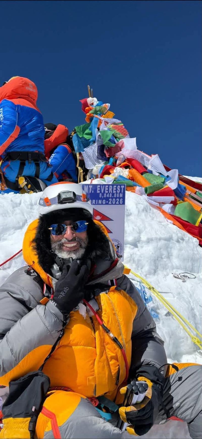 Canadian Punjabi Everest Climber Ajaypal Dhaliwal Mount Everest summit achievement