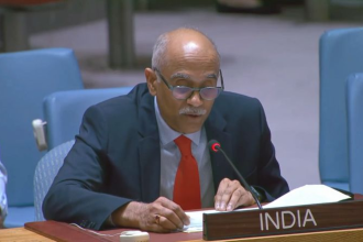 India addressing Pakistan at United Nations Security Council over cross-border terrorism warning statement
