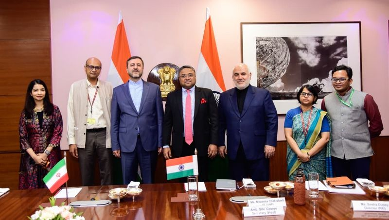 India and Iran officials discussing bilateral ties before BRICS meeting in New Delhi