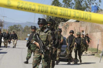 Balochistan Counter Terror Operation showing Pakistan security forces during raid