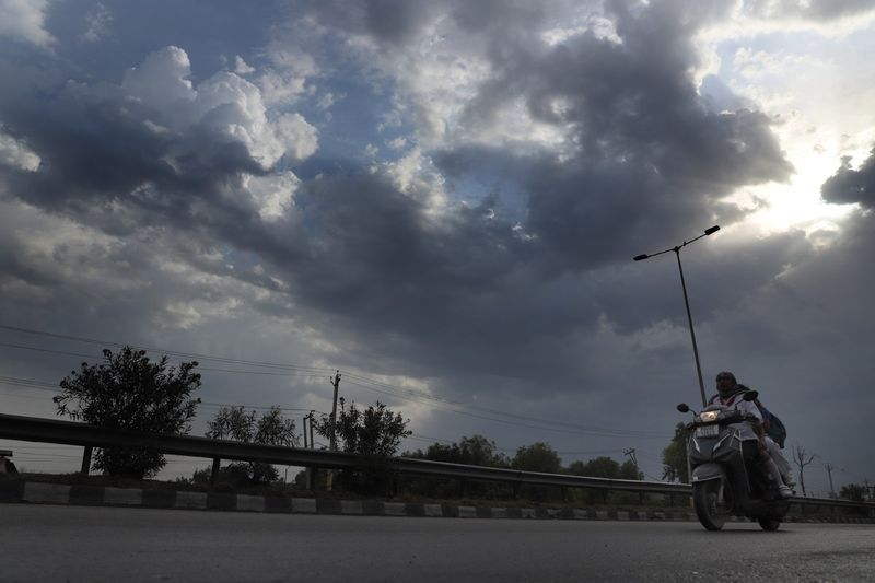 Punjab Weather Alert Update showing cool winds and cloudy skies in Chandigarh Tricity area