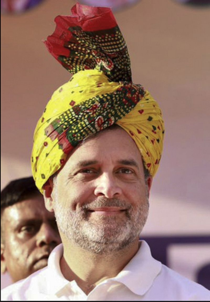 Rahul Gandhi criticizing PM Modi over economic crisis and savings appeal