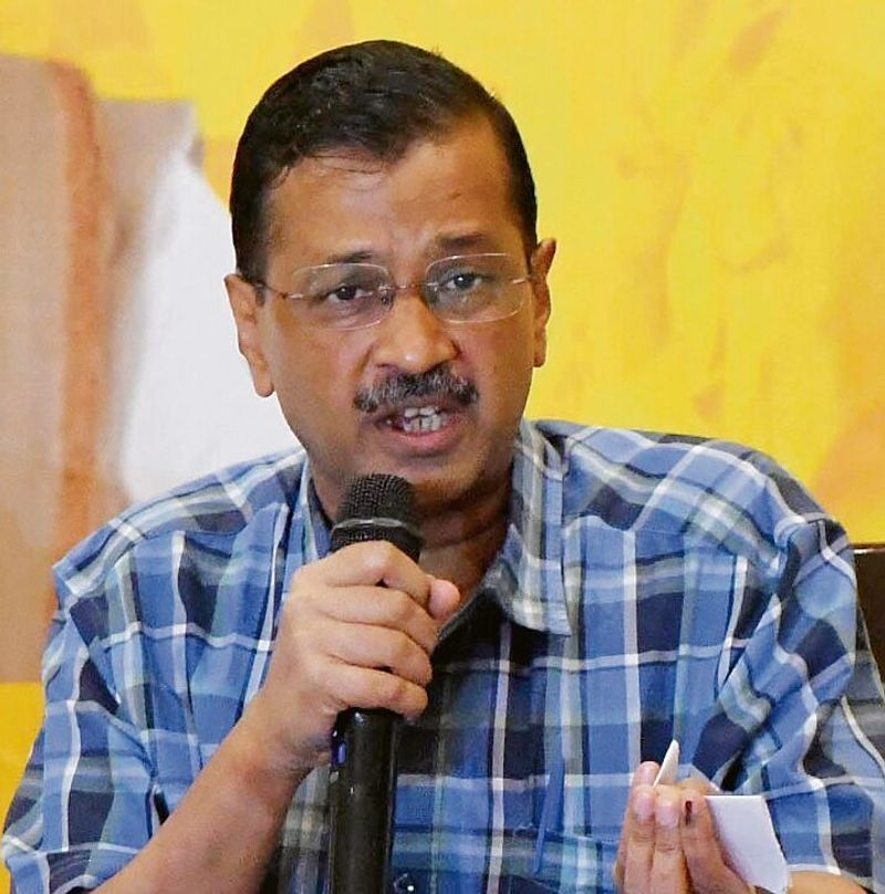 Arvind Kejriwal meeting Bhagwant Mann during Ludhiana visit for 2027 election strategy